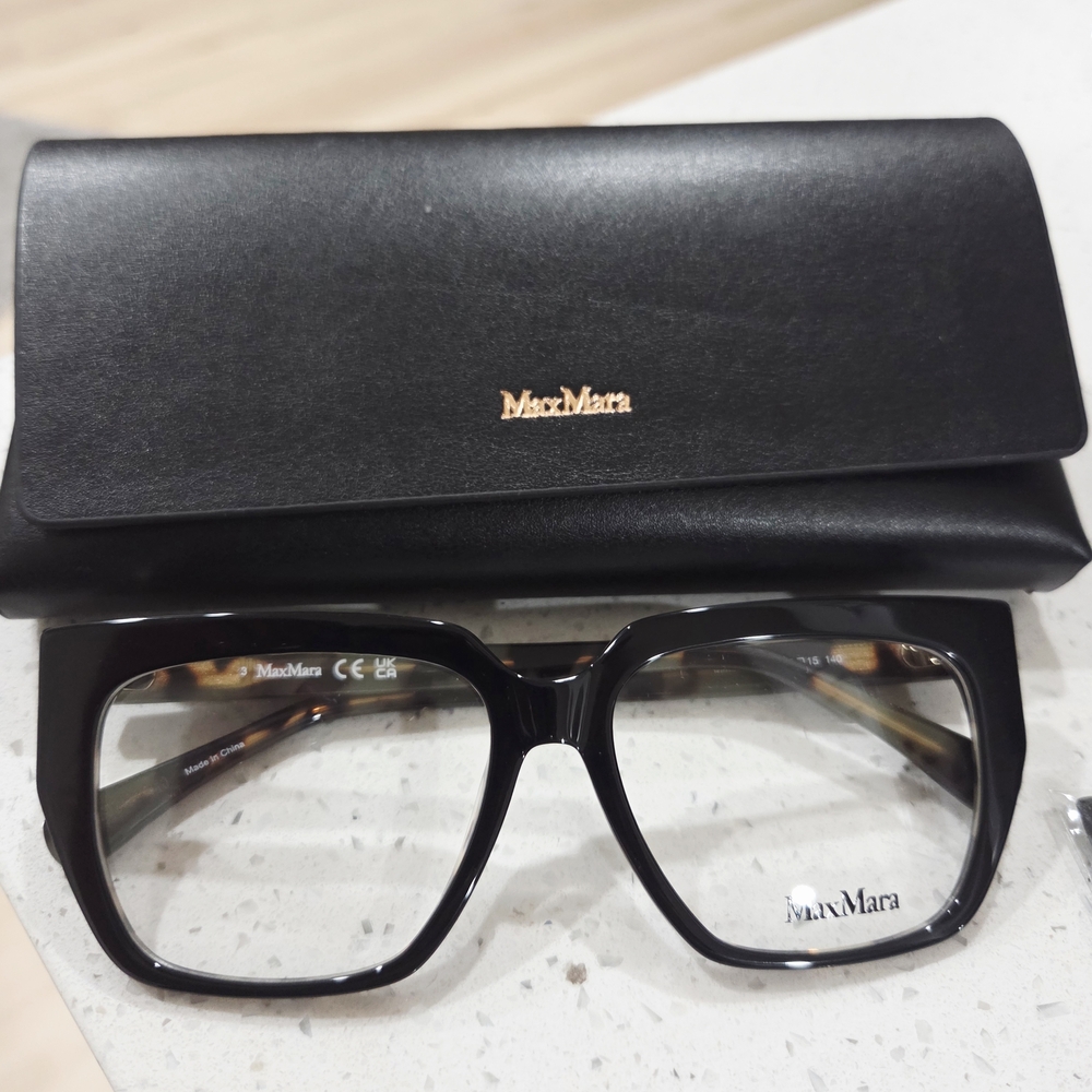 MaxMara Black Rim Glasses